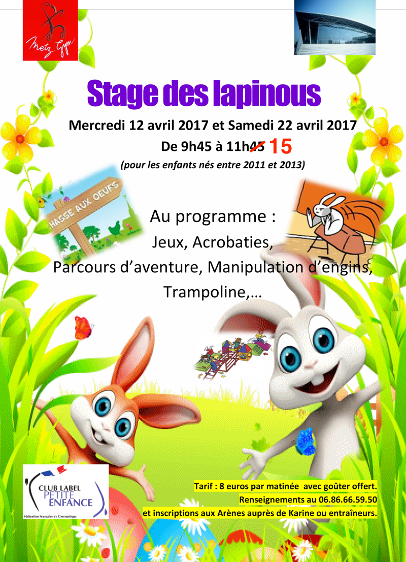 stage Baby lapinous 3